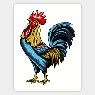 Rooster Body illustration Sticker
